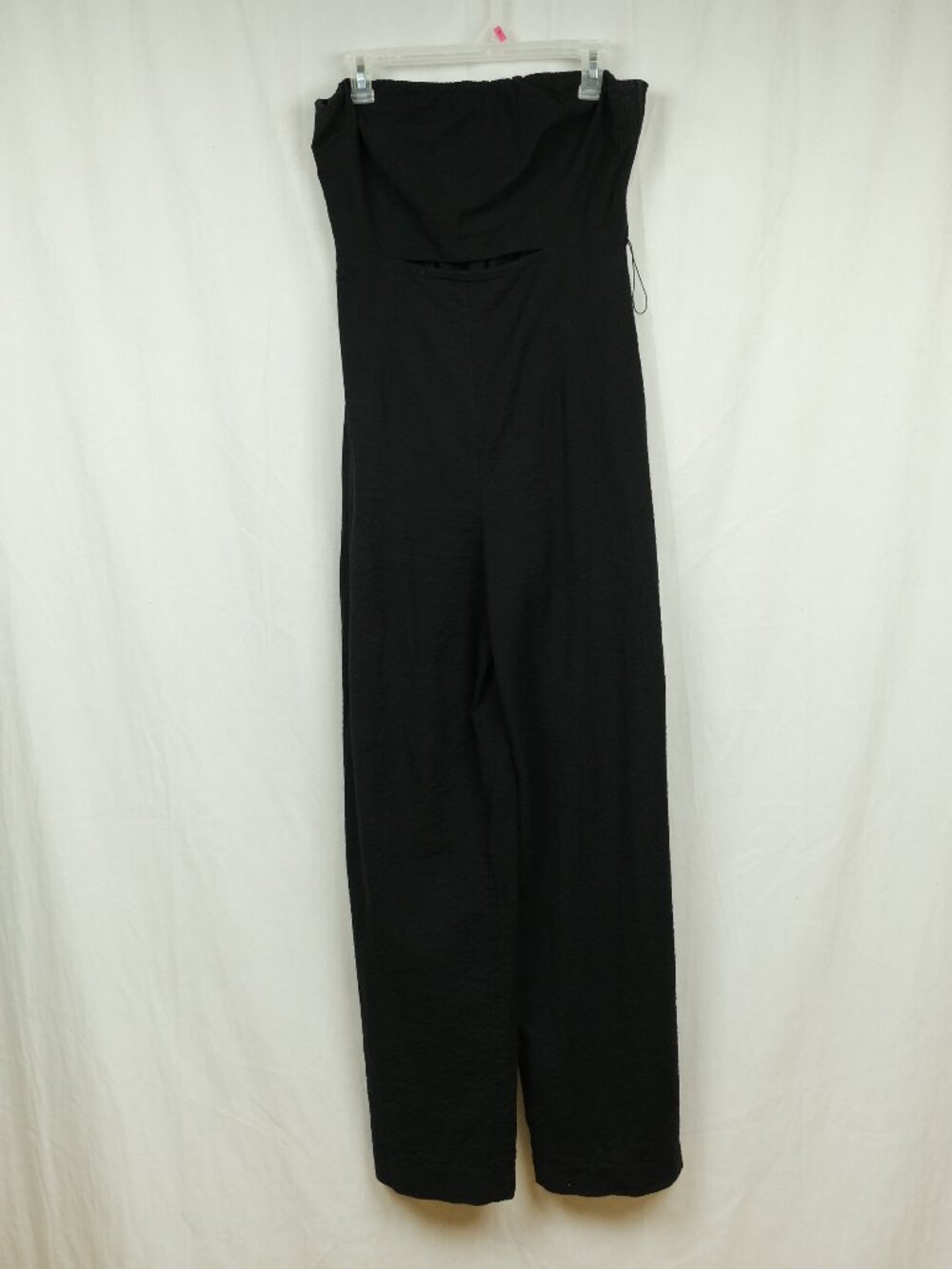 Free People Jumpsuit Black Strapless XS Boho Chic Fashion Outfit